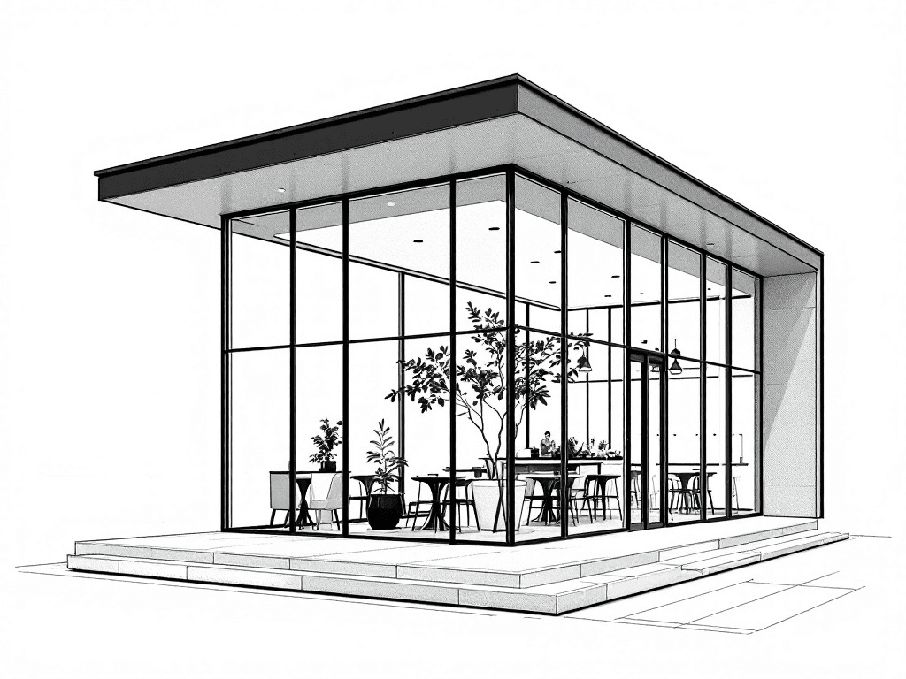 Model view — Cafe