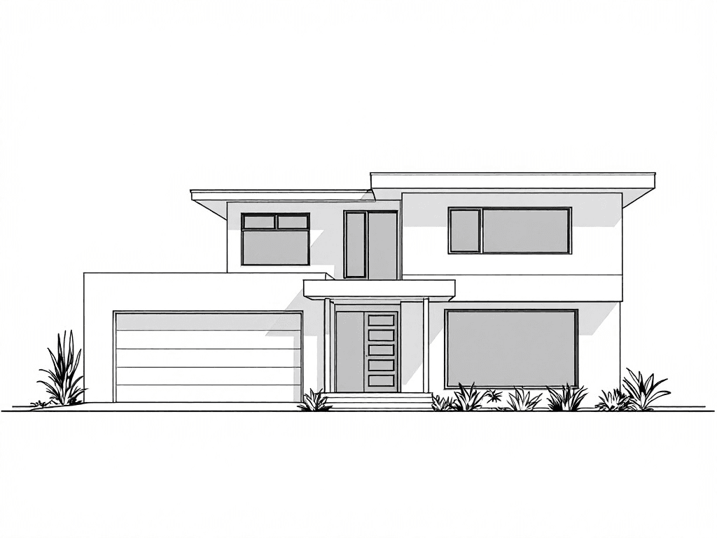 Model view — Residential house