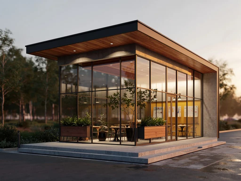 Cafe — AI render