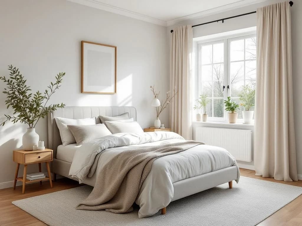 Quiet bedroom refresh