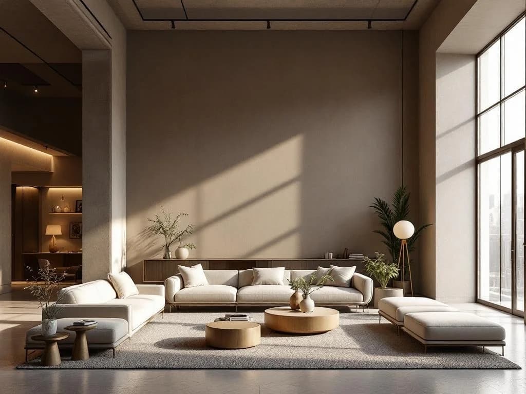 Premium loft staging